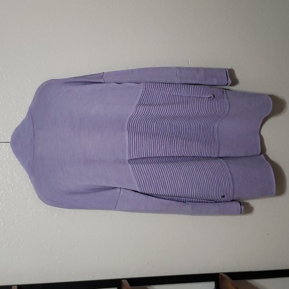 Lululemon athletica sweaters lululemon sit in lotus wrap il 100% merino wool. - Picture 5 of 15